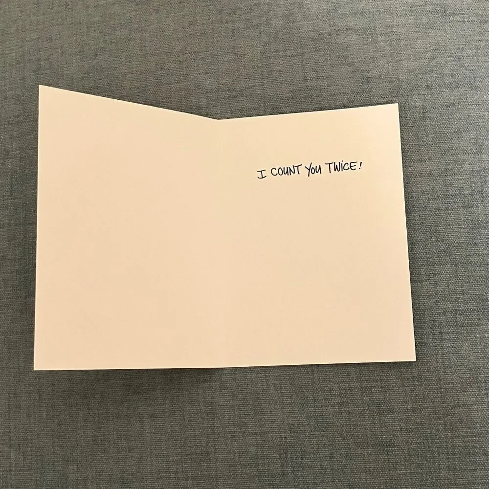 Design Count My Blessings Card
